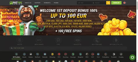 fastpay casino bonus codes 2021